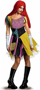 Disney Costume Sally Classico Donna, Vestito Nightmare Before Christmas Adulti Taglia M
