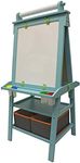 Little Partners Two-Sided Deluxe Easel (Turquoise)
