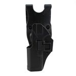 Gexgune Tactical G1ock Holster Military Concealment Left Hand Paddle Waist Belt Pistol Gun Holster for G1ock 17 19 22 23 31 （Black）