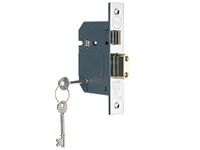 Yale Locks PM560CH30 Hi-Security BS 5 Lever Mortice Sash Lock 80mm 3-inch - Polished Chrome Finish