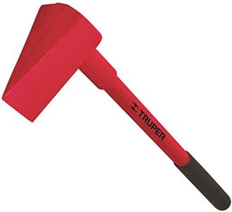 Truper 32415 12-Pound Splitting Maul with 27-Inch Steel Handle, Red