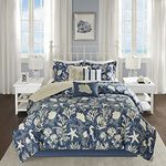 Madison Park Comforter Set, Blue, King