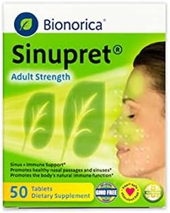 Bionorica Adult Strength Sinupret Sinus + Immune Support 50 Tabs