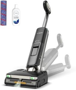 Tineco FLOOR ONE S9 Master Wet Dry Vacuum Cleaner, StreakFree Scraper, ThermoBlast Tech, Hot Water Mopping, 9.9cm Ultra-Slim Body, 23kPa Suction, Flashdry Self-Cleaning System