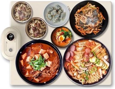 SHASUKI Flexible Food Warmer Hot Plate Placemat,Electric Server Warming Tray,13 Temperature Level,Portable Warming Tray,for Buffets, Restaurants, House Parties, Party (16.5 * 15")