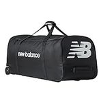 New Balance Men's and Women's Unisex Team Xl Wheel Travel Bag, One Size Fits Most, Black