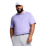 IZOD Men's Golf Title Holder Short Sleeve Polo, Ultra Violet, 3X-Large Tall