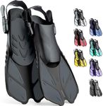 CAPAS Snorkel Fins, Swim Fins Trave