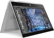 HP ZBook Studio X360 G5 2-in-1 Touchscreen, Xeon E-2176M, Nvidia Quadro P1000, 2TB Gen 4 NVMe, 32GB DDR4, Fingerprint & SD Card Reader, WIFI 5 & BT 5, Backlit Keys, Windows 11 Pro (Renewed)