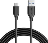 Anker USB C Cable, Powerline USB 3.0 to USB C Charger Cable (6ft) with 56k Ohm Pull-up Resistor for Samsung Galaxy Note 8, S8, S8+, S9, Oculus Quest, Sony XZ, LG V20 G5 G6, HTC 10 and More