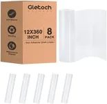 Glotoch Express 12"X360"-8 Rolls Non Slip Shelf Liners for Kitchen Cabinets, Non-Adhesive Drawer Liners for Kitchen, Waterproof Cabinet Liners for Shelves, Fridge Liner for Dresser/Fridge/Bathroom