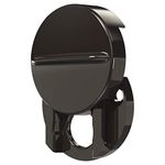 Defender Security S 5088 1-1/2 in. Outside Diameter, Fixed Door Viewer Privacy Cover, Plastic Construction, Brown Color