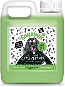 BUGALUGS Artificial Grass Cleaner - Dog Safe, Pet Disinfectant & Lawn Deodoriser - Puppy Urine Cleaner & Odour Eliminator - 1L Super Concentrate - Made in UK Cruelty Free (Fresh Cut Grass 1L)