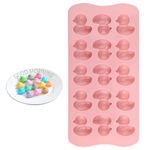 Silicone Little Duck Molds, Chocolate Gummy Moulds 15 Cavity 3D Non-Stick Food Grade Silica Gel Mould for Wax Melts Ice Cube Soap Candy Biscuit Cake Decor Dessert Baking DIY Tools (Ducks-1PCS)