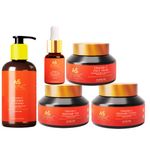 AS ZULYNZ Professional Skin Care Vitamin C Facial Kit For Instant Glow & Illumination Skin With Australian Kakadu Plum,Olive Squalane,Orange Ext..& Bearberry Ext.. I For Men & Women I All Skin Types I 240 (GM)