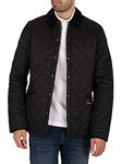 Barbour Men's Heritage Liddesdale Quilt Jacket, Black, 3XL