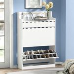 Anmytek Shoe Cabinet with Drawer fo