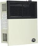 Ashley Hearth Products 11,000 BTU Direct Vent Liquid Propane Wall Mounted Heater with Piezo Lightning, Safety Pilot and Built In Regulator, Cream