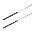 X AUTOHAUX 2 Pcs 20 Inch 120Ib/534N Black Lift Supports Struts Shocks Gas Spring Universal for RV Car Truck Boat Window Cabinet Door Cover Lids