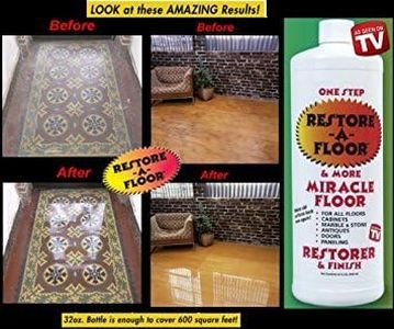 Restore-A-Floor Floor Finish - Wood Floor Polish and Hard Wood Floor Wax to Rejuvenate Floors Including Marble Floors Vinyl Floors and Laminate Floors