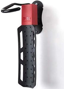 PRO BIKE TOOL Swivel Bike Wall Hanger - Vertical Indoor Storage Mount for 1 Bicycle in Garage or Home - Cycling Rack - Space Saver Holder, Hook for Bicycles (1 Pack)