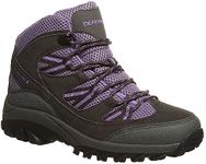 BEARPAW Women's Tallac Multiple Colors | Women's Bootie | Women's Hiker Boot | Comfortable Hiking Boot, Charcoal, 5 US