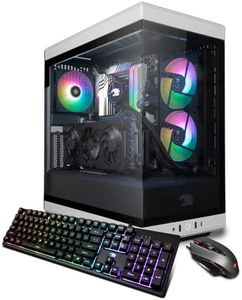 iBUYPOWER Gaming PC Computer Desktop Y40WA9N46T01 (AMD Ryzen 9 7900x, RTX 4060Ti 8GB, 32GB DDR5 5200 RGB (16x2), 2TB NVMe SSD, Windows 11 Home)