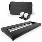 AxcessAbles Guitar Pedal Board S, Single Space Aluminum Alloy 14.5" x 5.75" Pedalboard with Carry Bag