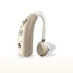 Quencch Personal Sound Amplifier Device Rechargeable, Easy to Operate, Volume Adjustment Gold M1303-S