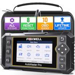 2024 FOXWELL NT624 Elite All System Scan Tool 8 Reset ODB2 Scanner ABS Bleed/SAS/TPS/Oil/EPB,BRT,Injector,D-P-F Resets Car Diagnostic Tool for All Cars Lifetime Free Update Battery Test Car Scanner