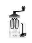 Bodum Pancake Pancake Batter Mixer & Dispenser BISTRO Black- Integrated Measuring - Easy-Pour, Durable - BPA-Free Plastic - Dishwasher Safe