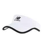 New Balance Men's and Women's Unisex Lifestyle Visor, One Size, White