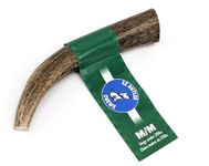 EZ Antler Chews - Deer Antlers for Dogs - Medium Whole - Dog Under 25Lbs - Long Lasting Dog Treats Dog Chews - Marrow Bone Dog Treats - Naturally Shed Preservative Free Cruelty Free - Antler Dog Chew