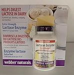 Webber naturals lactase Extra Strength Capsules, 140 Count