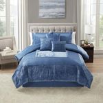 King Size Comforter Set 7 Piece - L