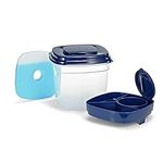 Fit & Fresh Deluxe Salad Set with D