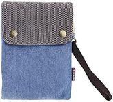 Women Denim Mini Crossbody Shoulder Bag Coin Purse Wallet Card Case Holder Cellphone Pouch