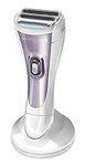 Remington Wet & Dry Showerproof Electric Cordless Lady Shaver for Women with Bikini Attachment, Charge Stand, Storage Pouch & Cleaning Brush, Moisturising strip with Aloe Vera, 30min usage, WDF4840