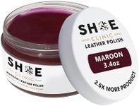 Leather Polish | 100ml / 3.4oz | Leather Shoe Cream | Recolor & Condition Leather Shoes & Boots | Available in 7 Colors