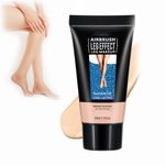 Leg Makeup Waterproof No Transfer, Leg And Body Scar Cover Up Makeup, Makeup For Waterproof Black Skin, Natural & Long Lasting Body Makeup, Travel Pack Body Makeup for Legs 30ml (FAIREST GLOW, S)