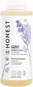 The Honest Company Foaming Bubble Bath | Gentle for Baby | Naturally Derived, Tear-free, Hypoallergenic | Lavender Calm, 12 fl oz