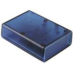 Portable Enclosure Hammond Electronics 1593KTBU ABS Blue (Transparent) 66 x 66 x 28 1 pc(s)