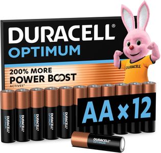Duracell Optimum AA Batteries 12-Pack – Long-Lasting Power