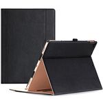 ProCase for iPad Pro 12.9 Inch 2017/2015 Old Model Case - Premium PU Leather Folio Case Cover, for iPad Pro 12.9 Inch (1st / 2nd Generation) -Black