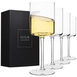 Flat Bottom Stem Wine Glasses