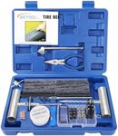 BETOOLL 89pcs Tire Repair Kits,Tire Plug Repair Tools for Car, Motorcycle, Jeep, RV, ATV,SUV, Truck, Trailer,Tractor, Lawn Mower