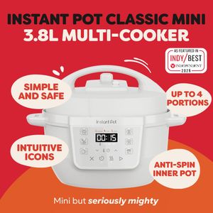 Instant Pot 3.8L 7-in-1 Multicooker – Pressure Cooker & Slow Cooker