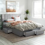 Full Size Bed Frame With Drawers