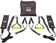 GoFit Gravity Straps - Resistance Training Kit,Black,GF-GS
