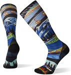 Smartwool Wintersport Full Cushion Polar Bear Pattern OTC (Toddler/Little Kid/Big Kid) Ocean Abyss XS (6-8.5 Toddler)